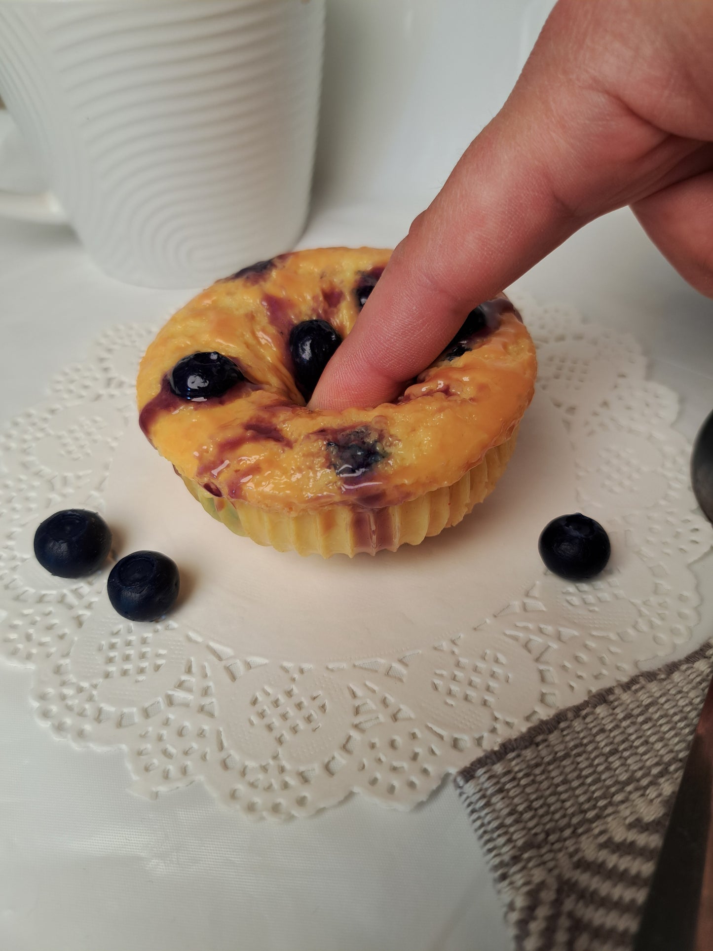 Blueberry Sili-Muffin (made to order)